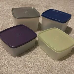 Tupperware storage containers